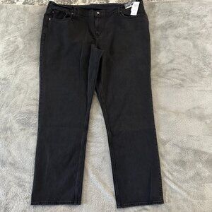 Abercrombie & Fitch Curve Love Plus Size 36/22 Long Tall Curve Love 90s Straight